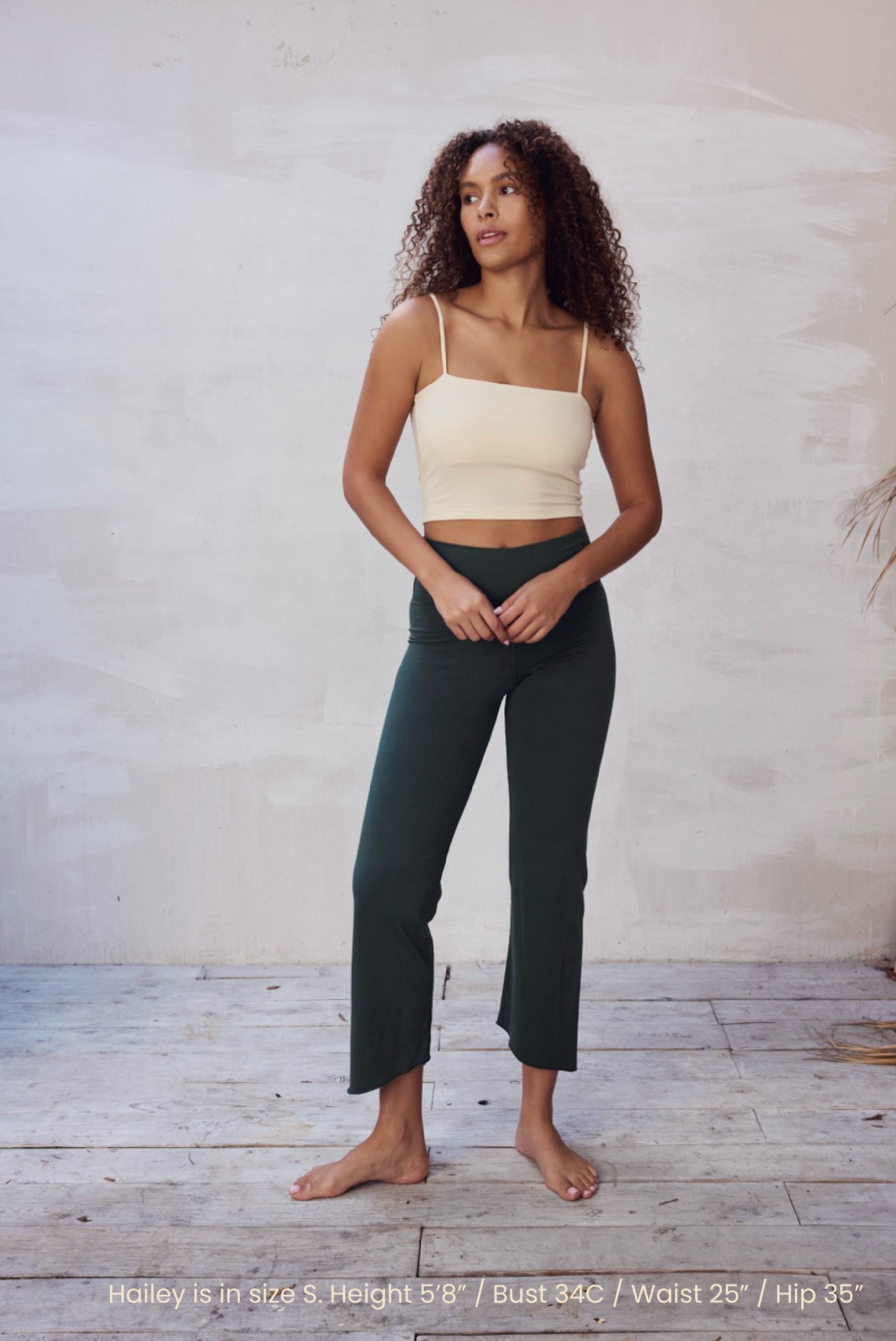 PINE STRAIGHT NECK TANK / CREAM – SOKOI