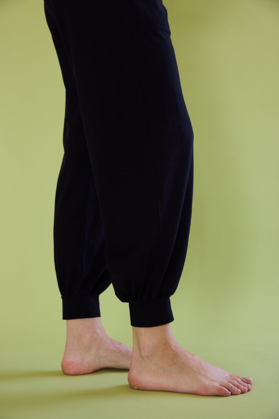 GINKO COTTON PANTS / BLACK