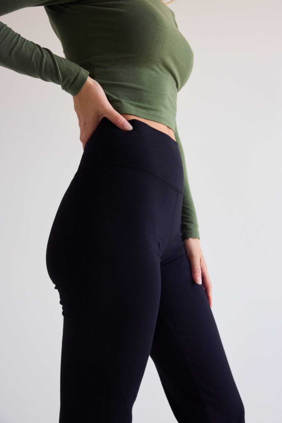 COYOTE COTTON PANTS / BLACK