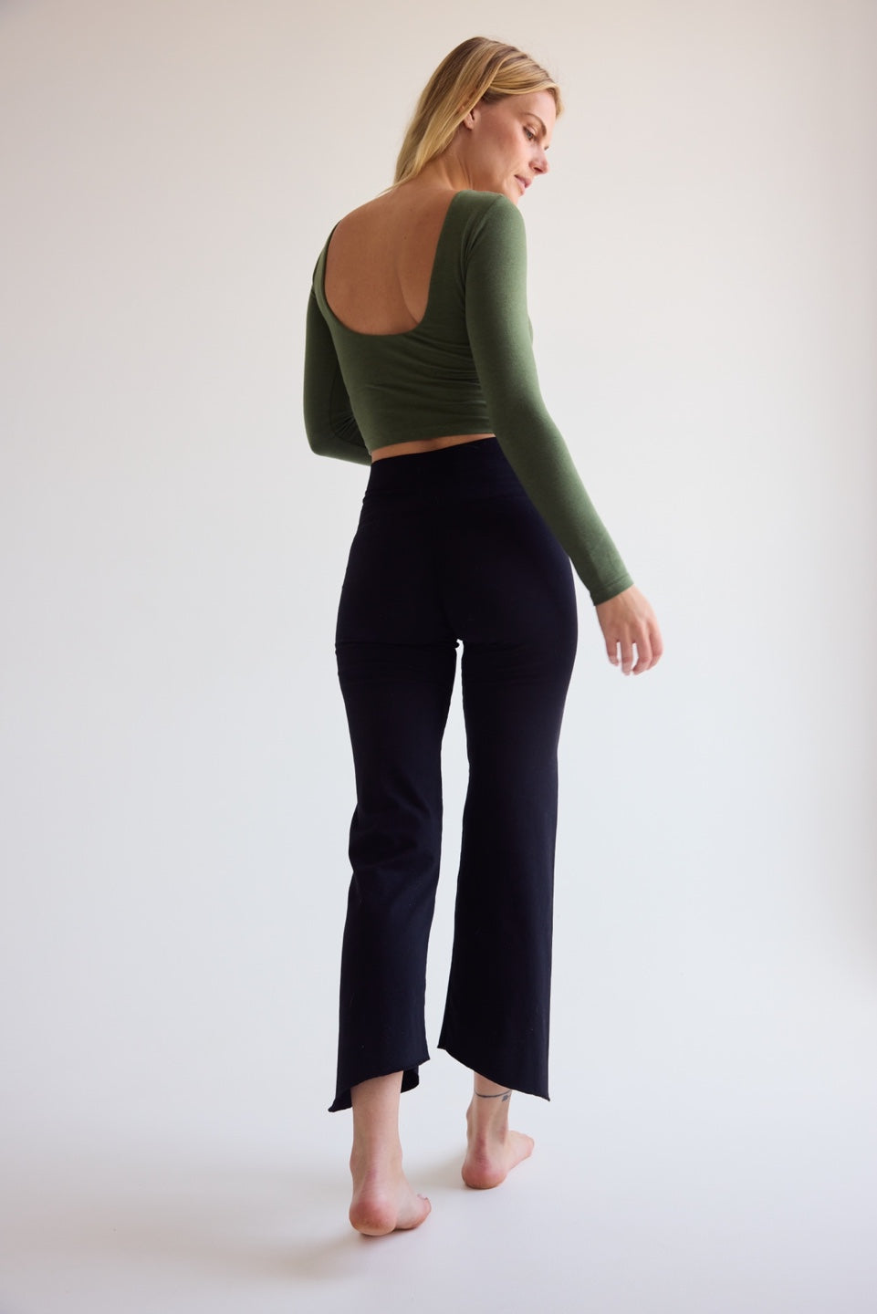 COYOTE COTTON PANTS / BLACK