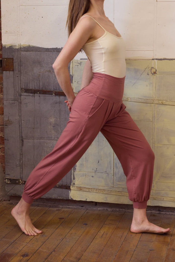 GINKO COTTON PANTS / ROSE