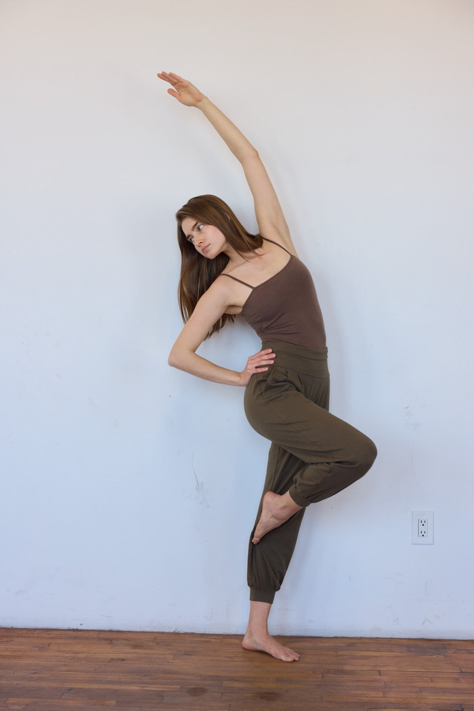 GINKO COTTON PANTS / OLIVE
