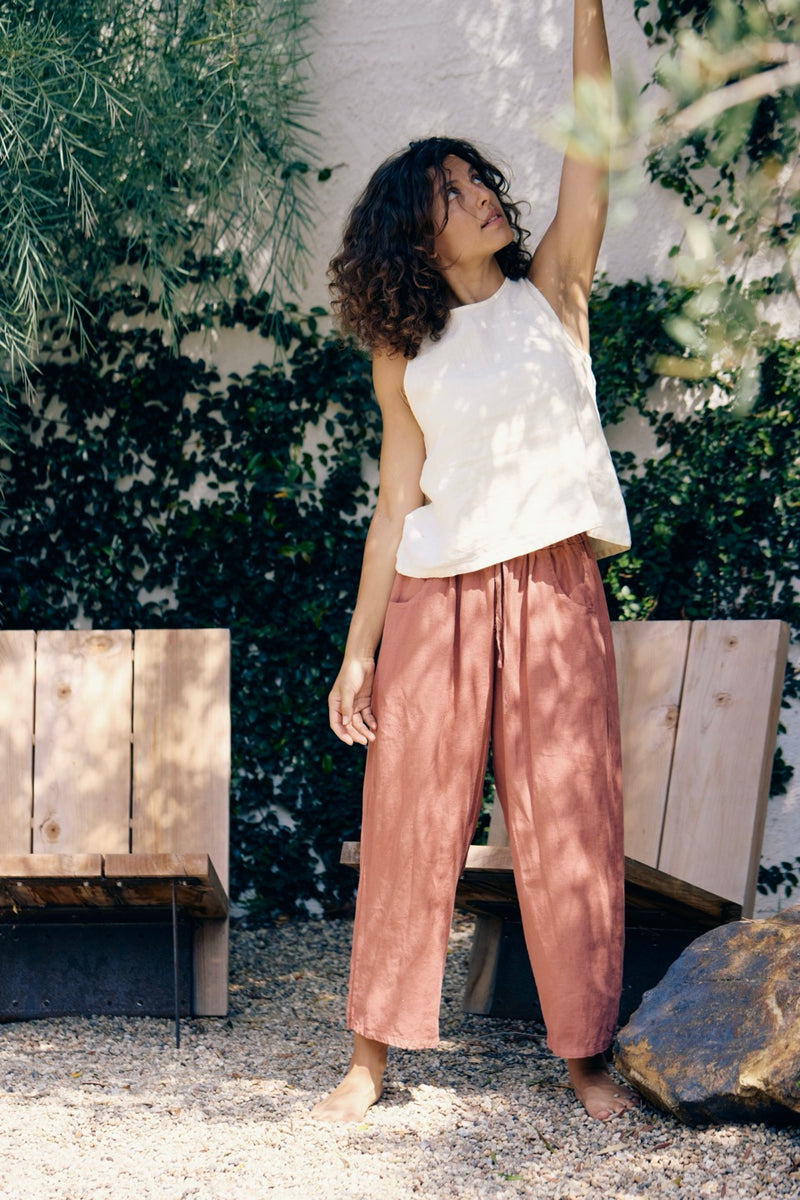 スラックス <Midorikawa> Rose Embroidered Slacks Midorikawa> Rose Embroidered Slacks 【公式通販】