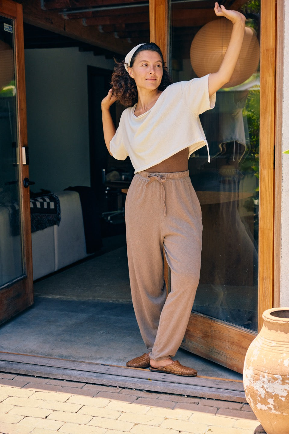 CEDAR HEMP JOGGER / CHARCOAL