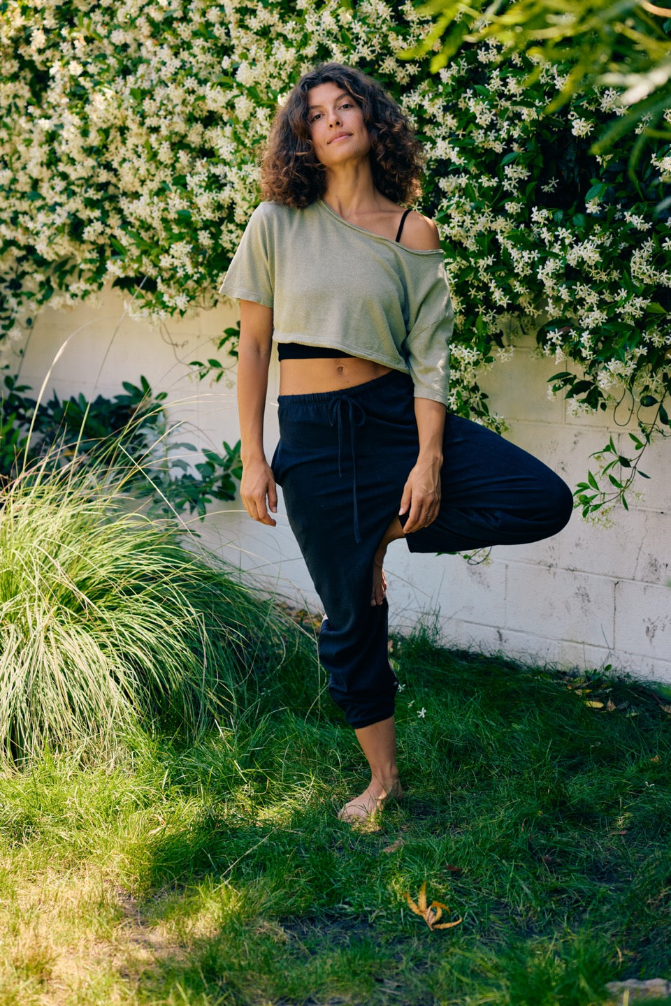 CEDAR HEMP JOGGER / BLACK