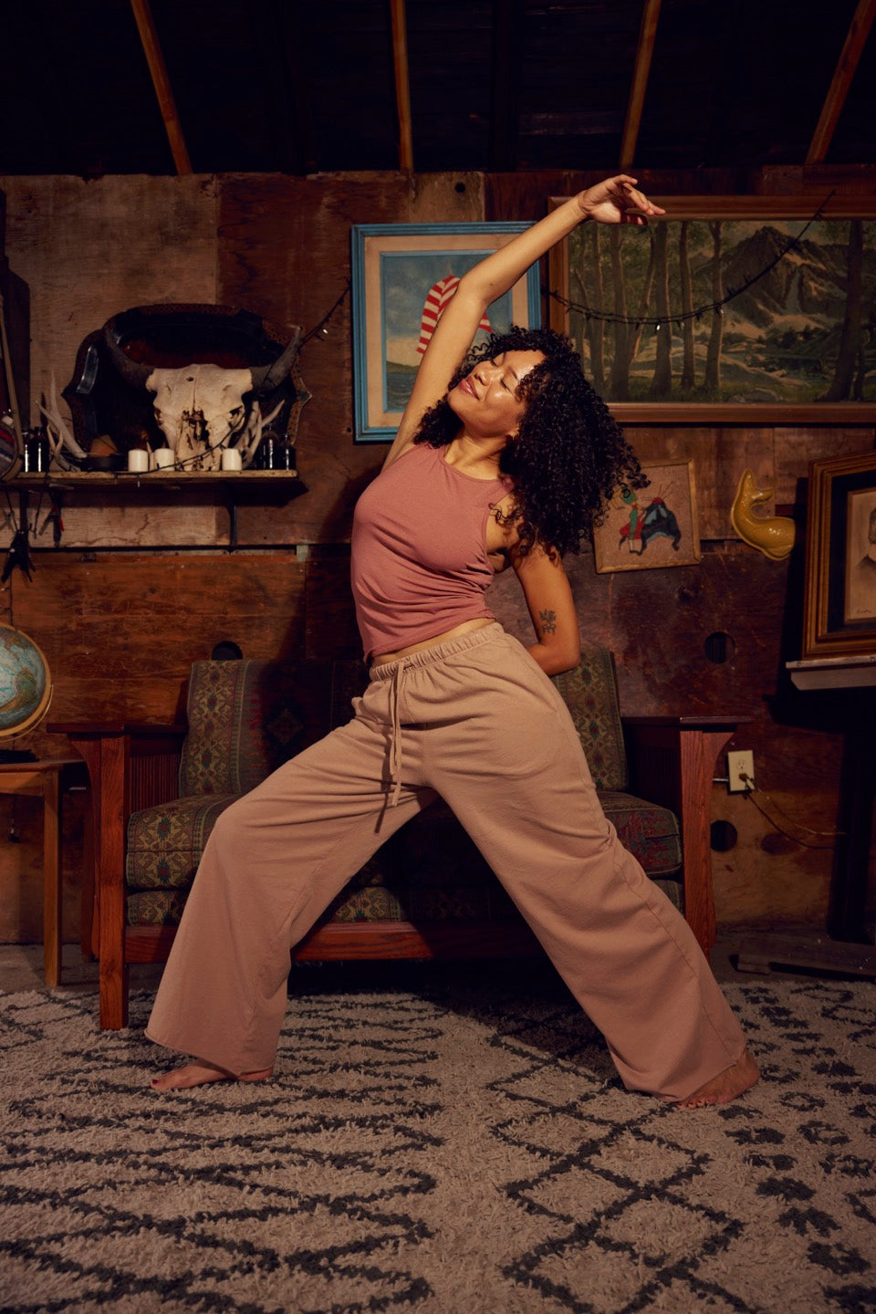 YARROW COTTON PANTS / MOCHA MOUSSE