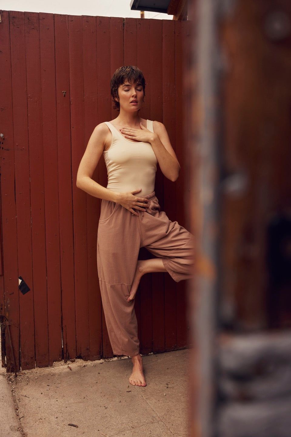 SAGUARO COTTON PANTS / MOCHA MOUSSE