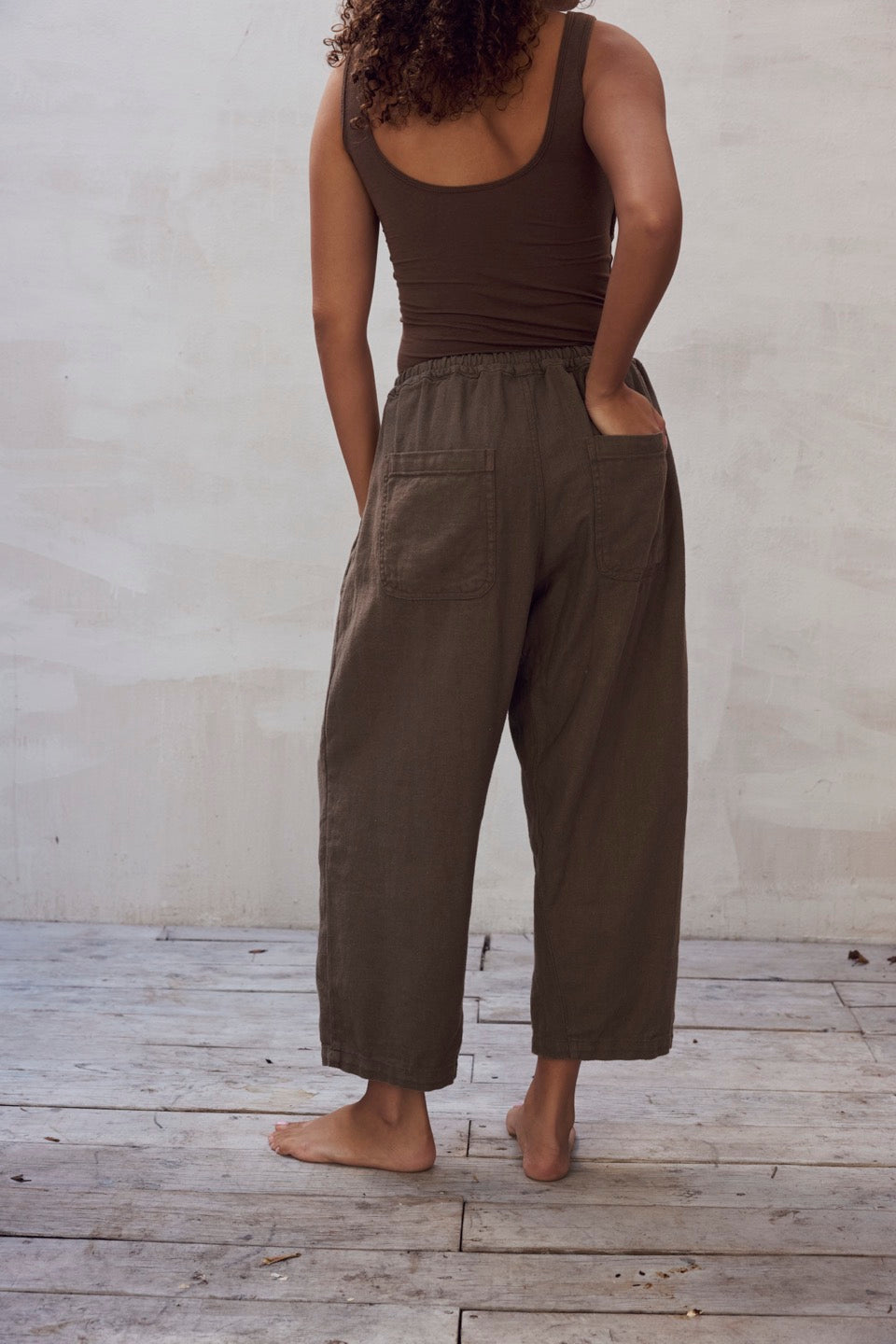 LAUREL HEMP PANTS / CHARCOAL – SOKOI