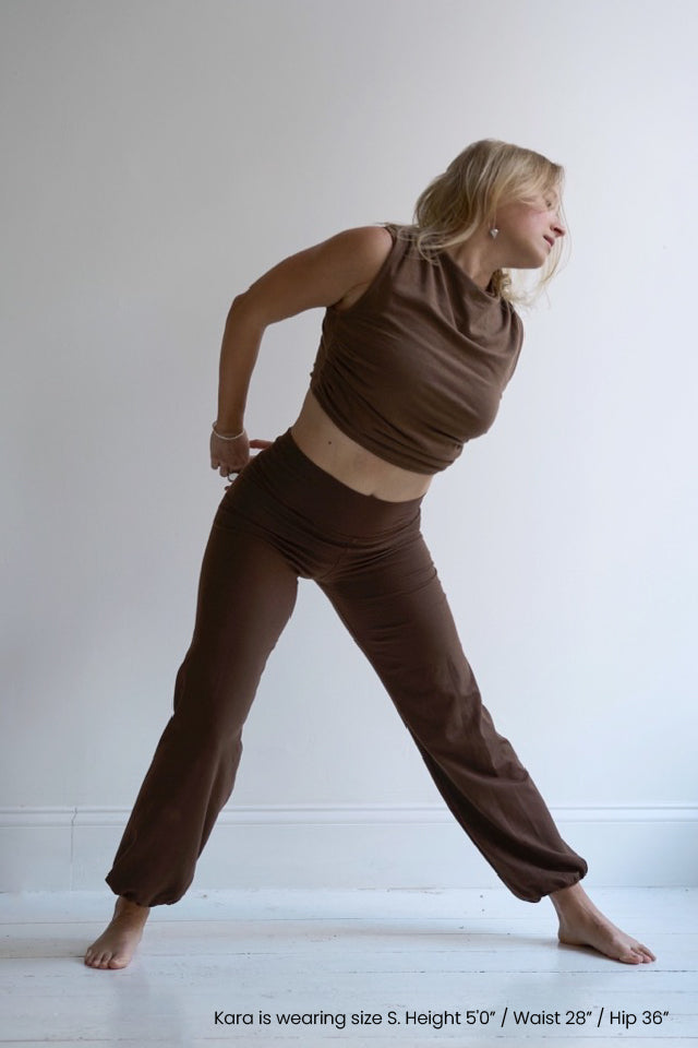 KARA MUSHROOM PANTS / EARTH