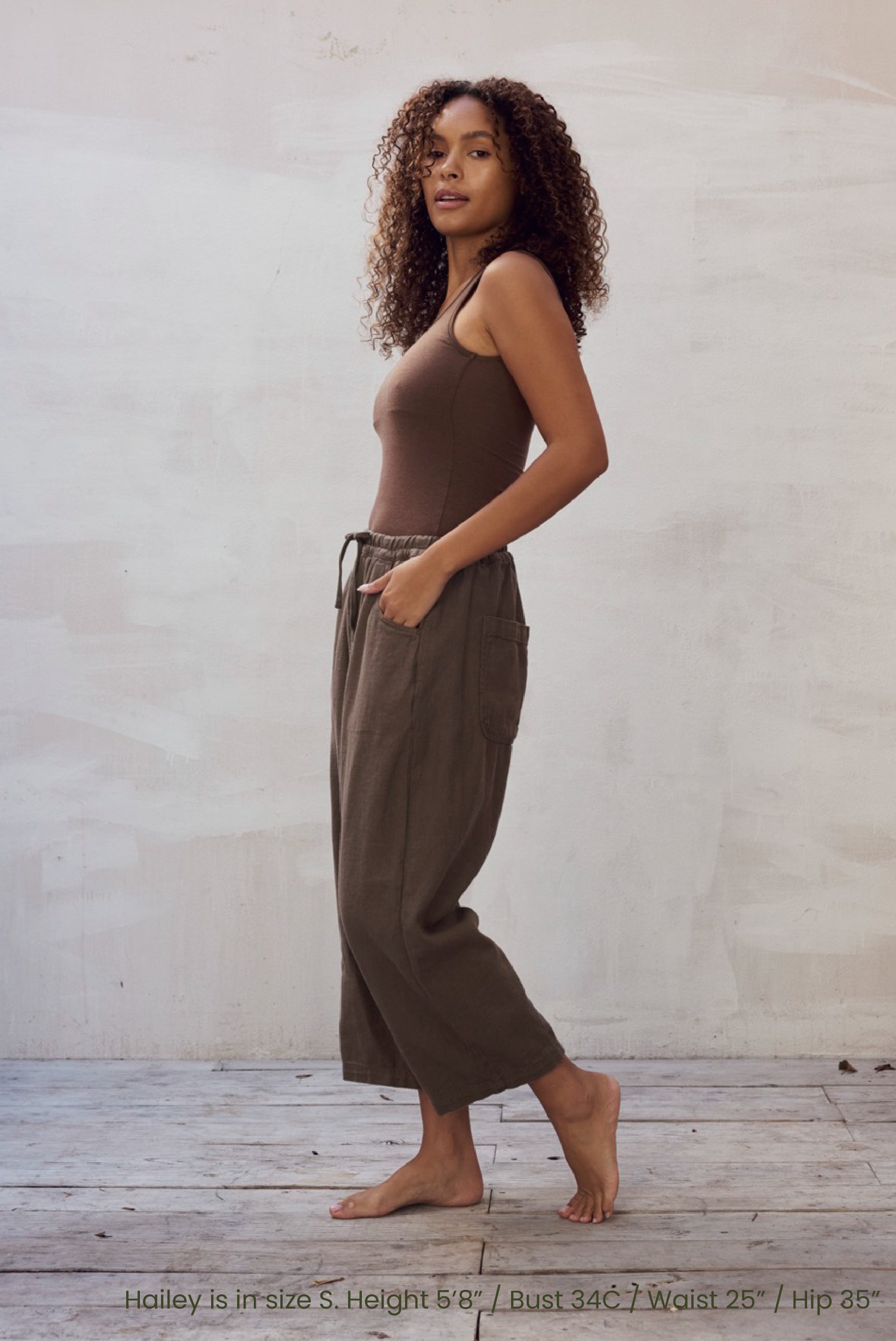 LAUREL HEMP PANTS / CHARCOAL – SOKOI