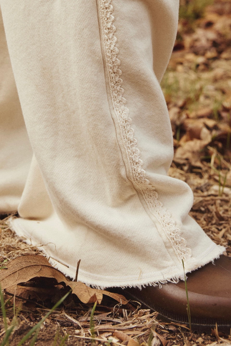 YARROW TERRY PANTS / NATURAL