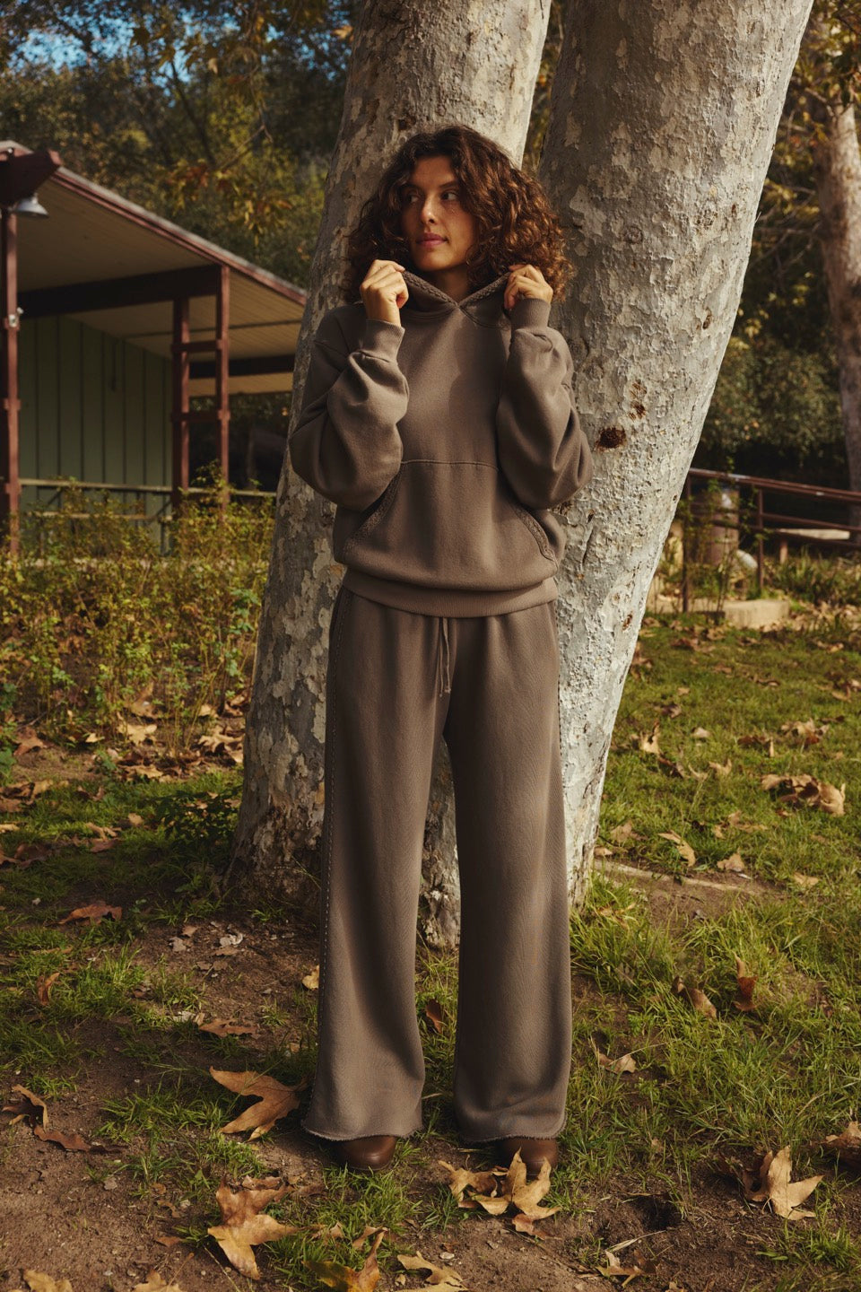 SYCAMORE HOODIE / MUSHROOM