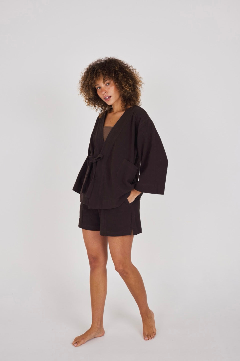 COCOON ROBE / SOIL