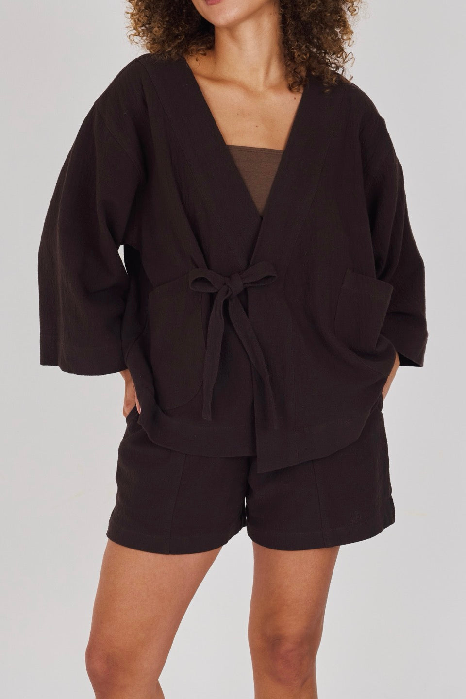 COCOON ROBE / SOIL