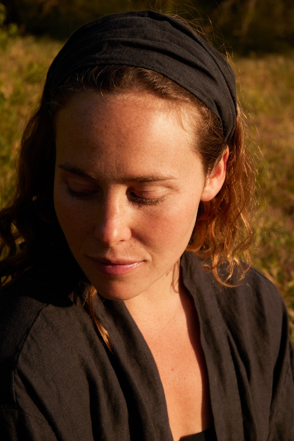 WIDE HEADBAND / BLACK