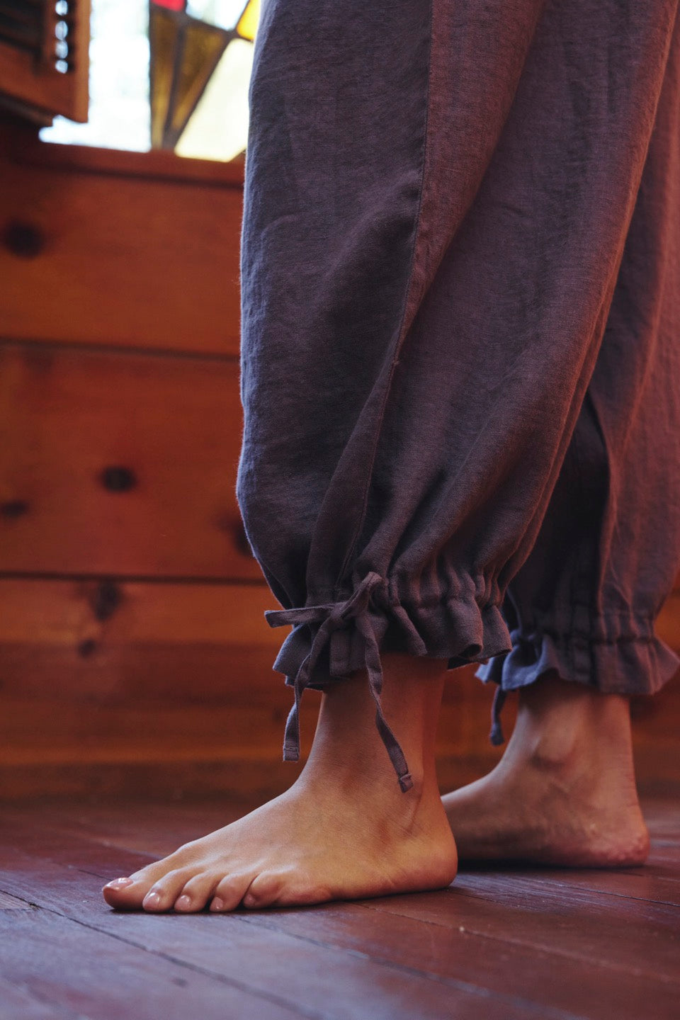 JASMIN LINEN PANTS / LAVENDER