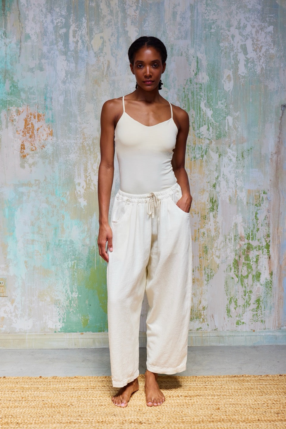 PAMPAS TANK / CREAM
